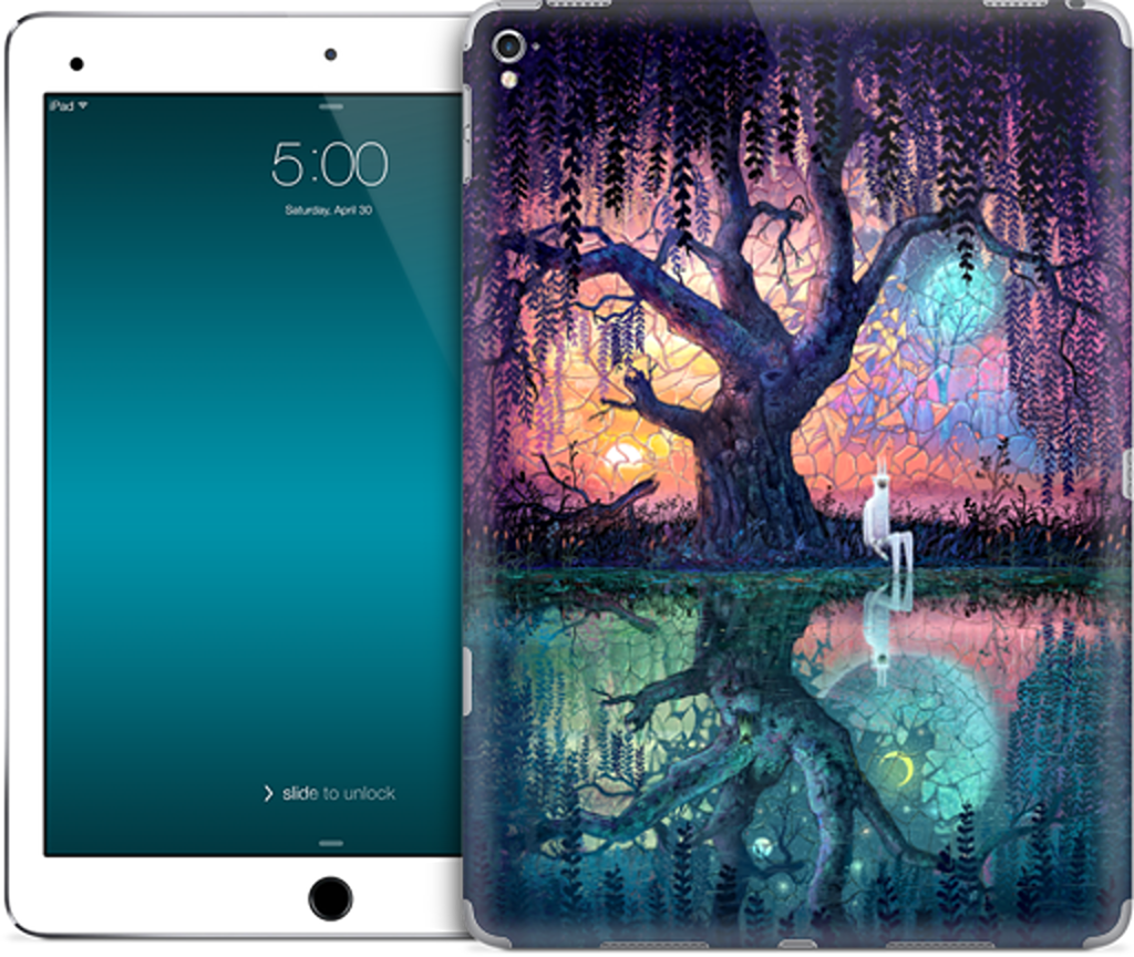 On the Banks of Broken Worlds iPad Skin