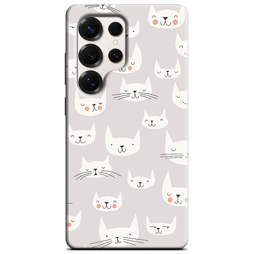 Cat Faces Samsung Case