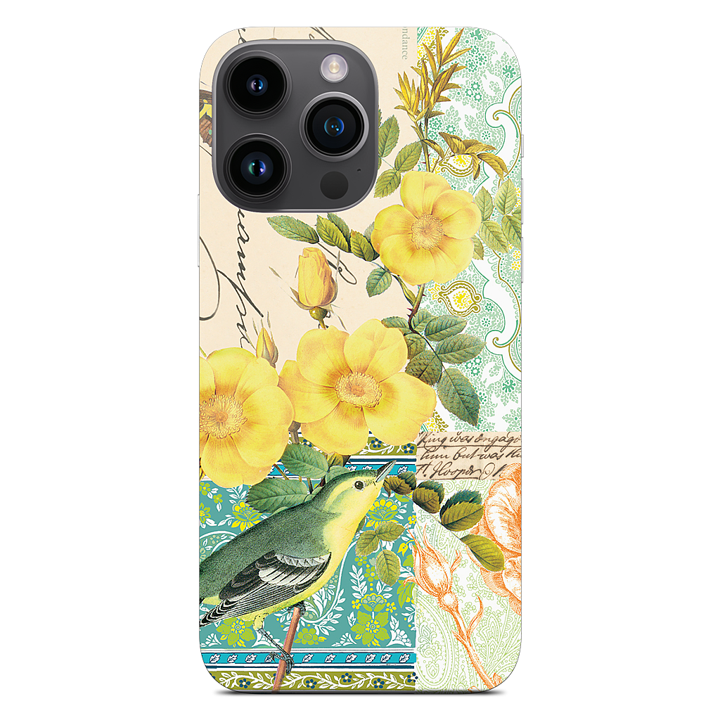 Yellow Bird iPhone Skin