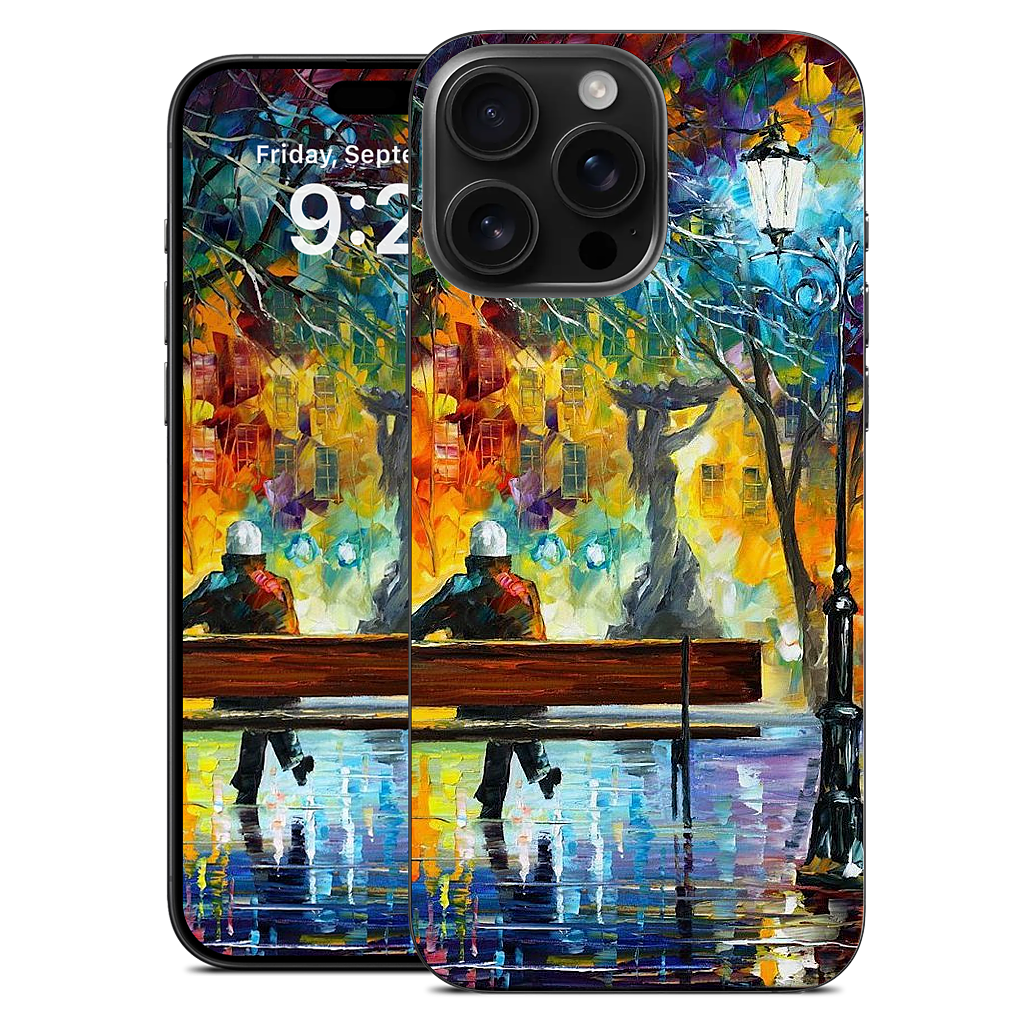 SLEEPLESSNESS by Leonid Afremov iPhone Skin