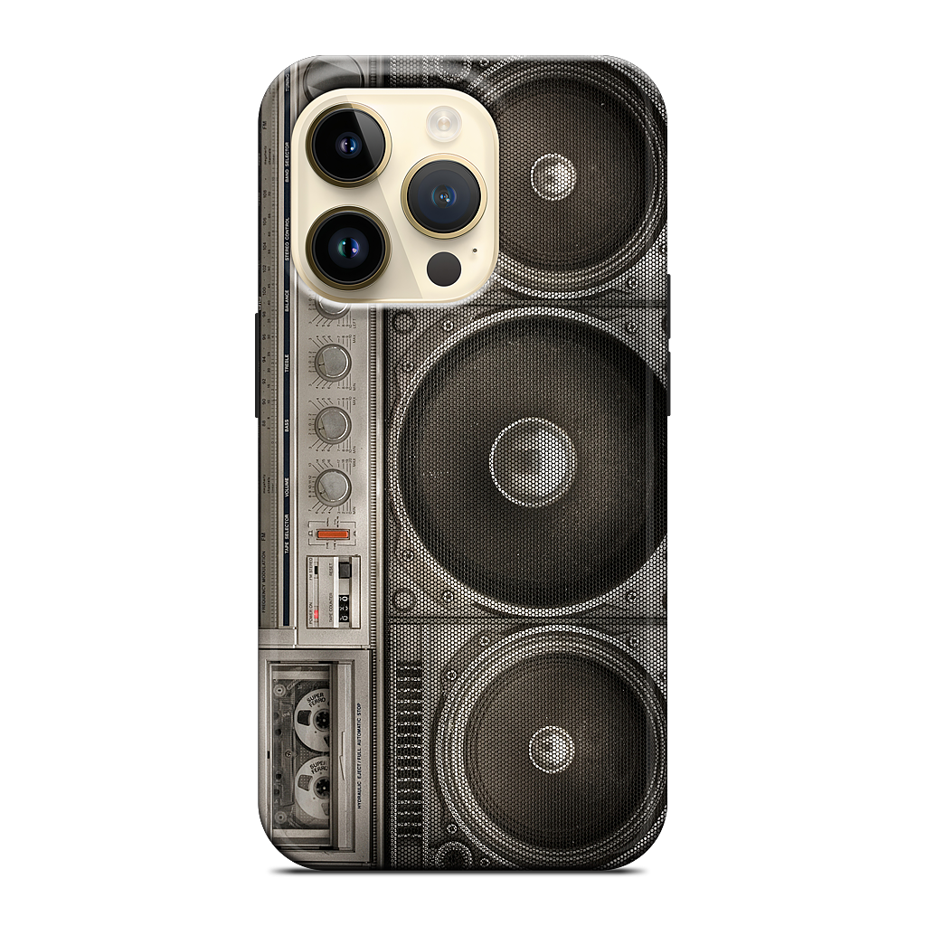 Boombox iPhone Case