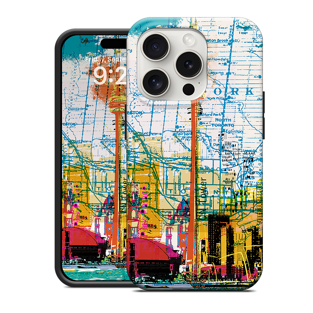 Toronto Skyline iPhone Case