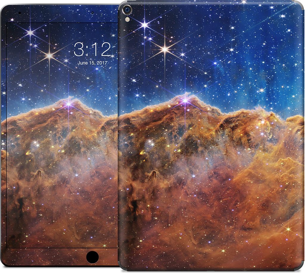 Cosmic Cliffs of Carina iPad Skin