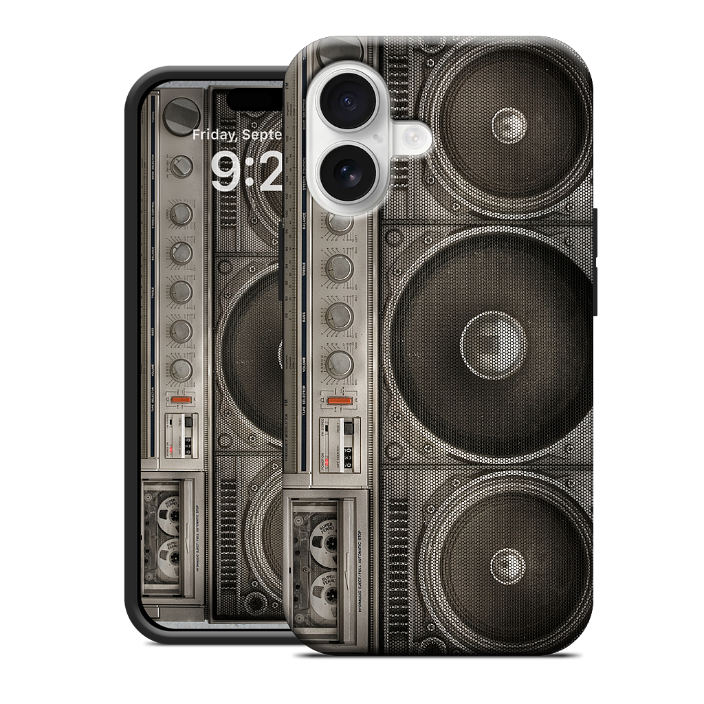 Boombox iPhone Case