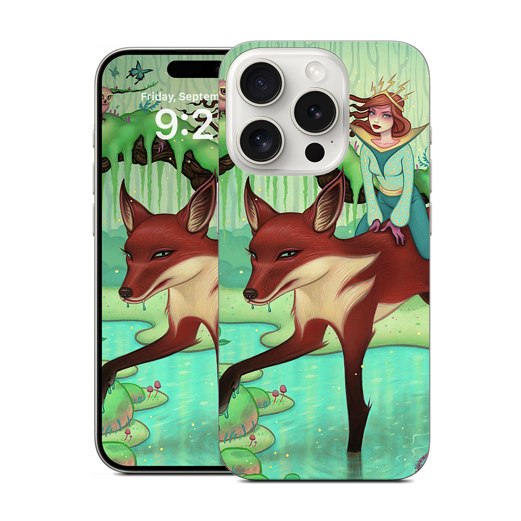 The Fox's Respite iPhone Skin