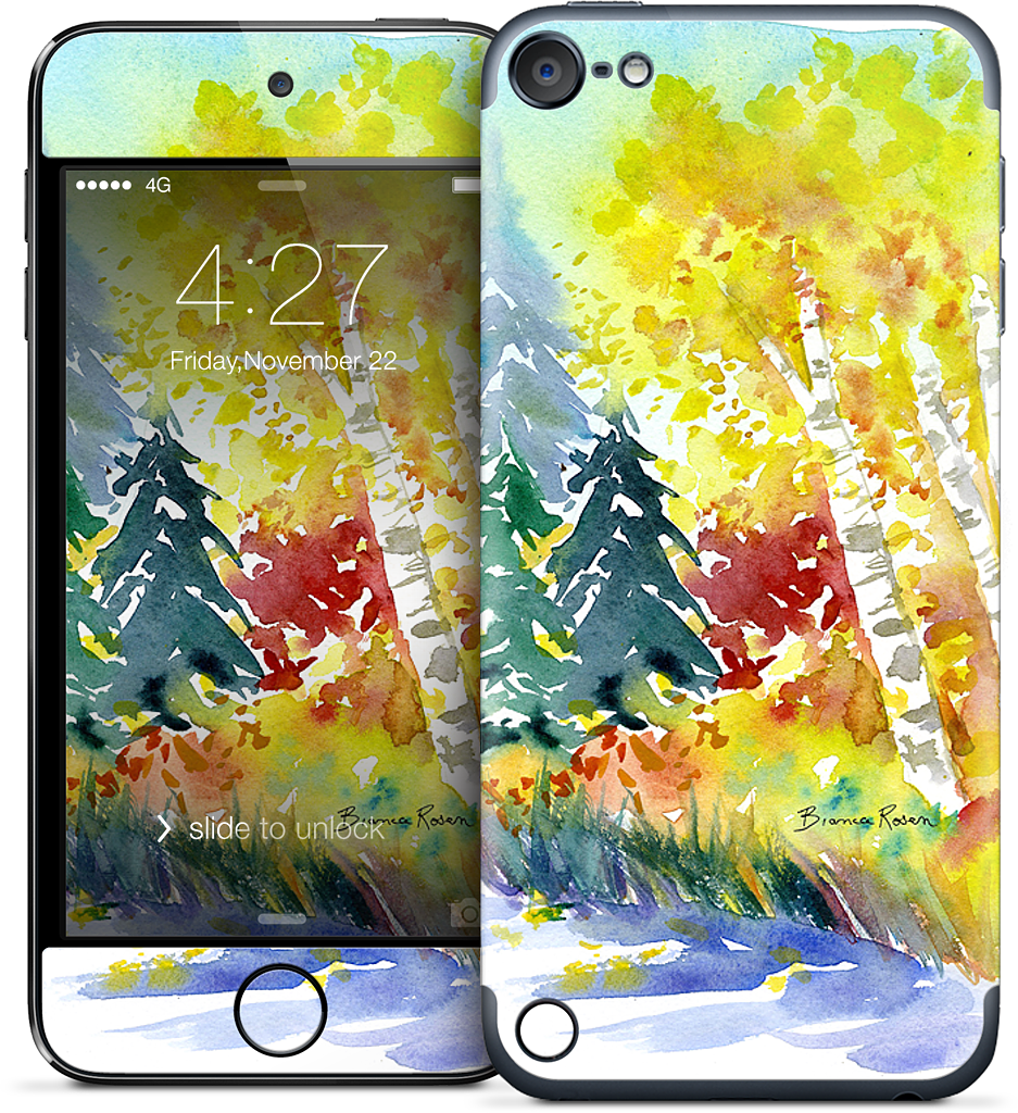 Fall Trees iPod Skin