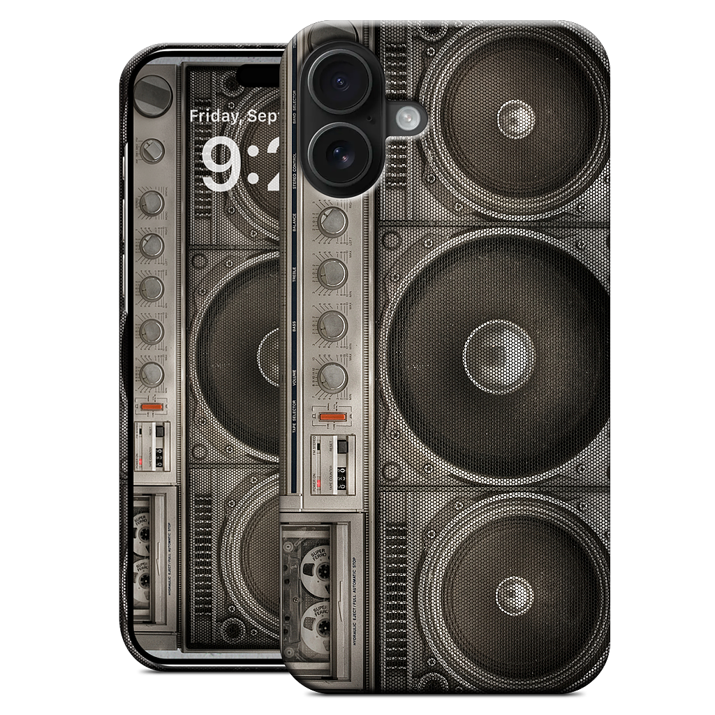 Boombox iPhone Case