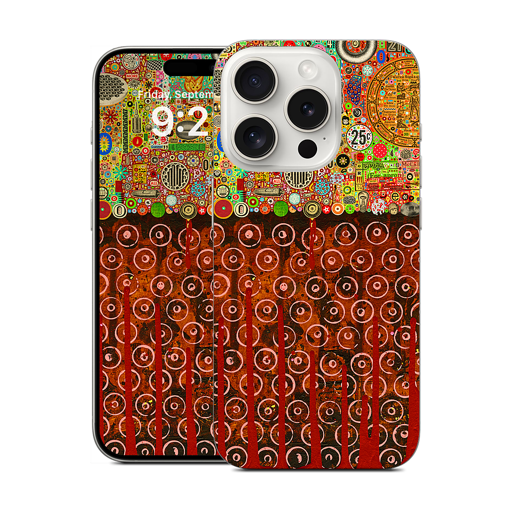 Percolations iPhone Skin