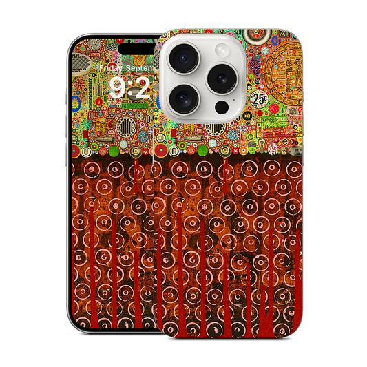 Percolations iPhone Skin