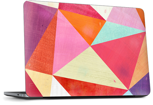 Pink Triangle Dell Laptop Skin