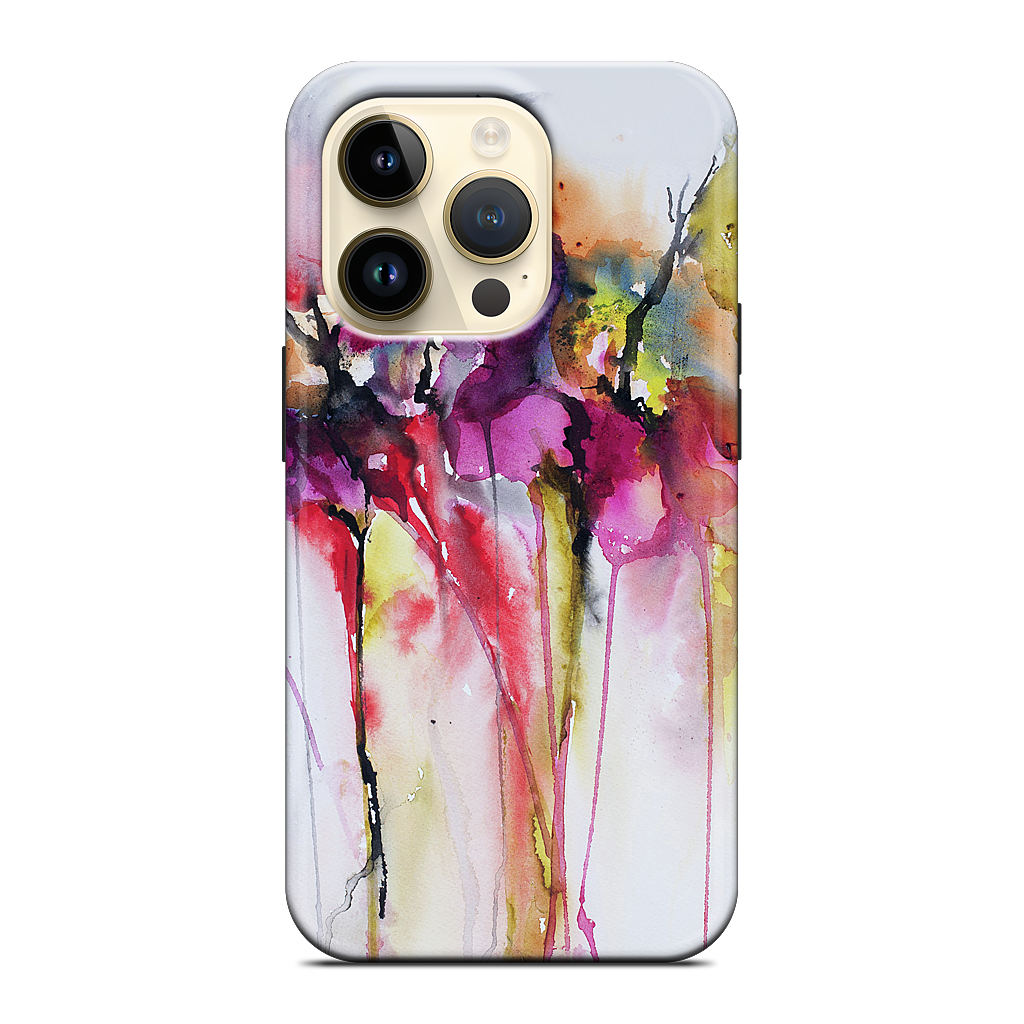 Fallen Flowers iPhone Case