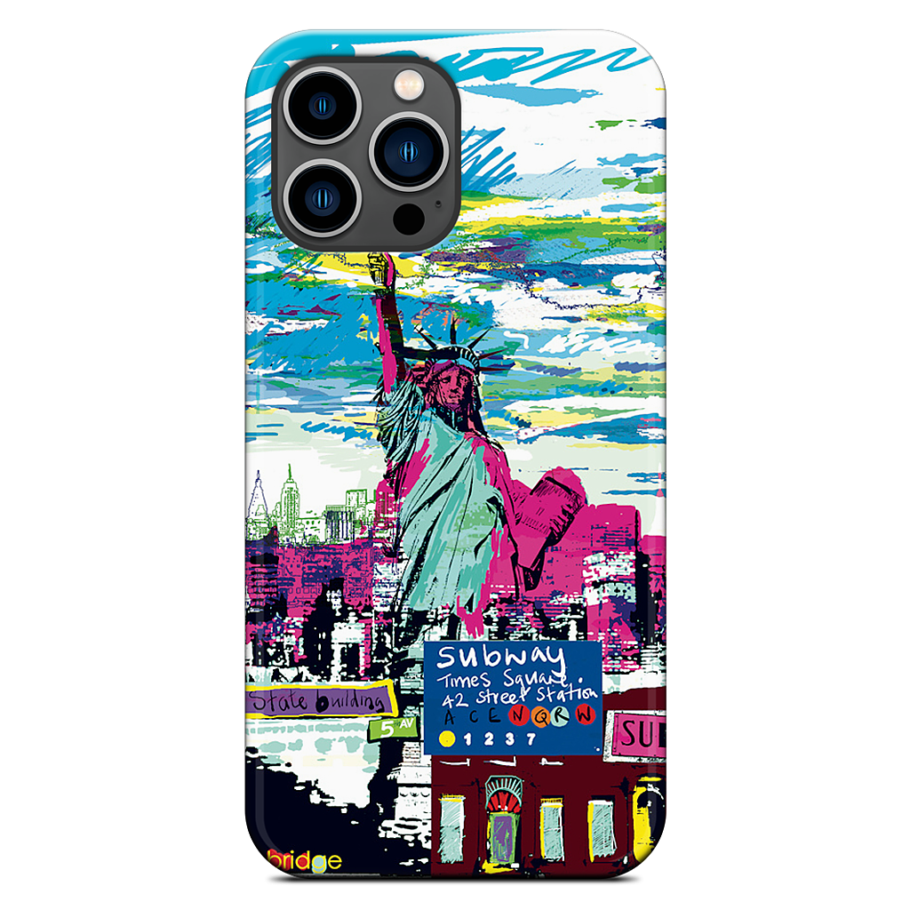 New York Skyline iPhone Case