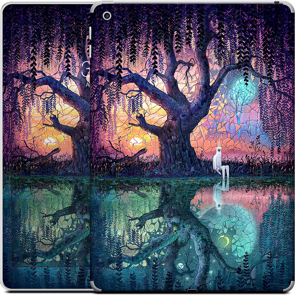 On the Banks of Broken Worlds iPad Skin