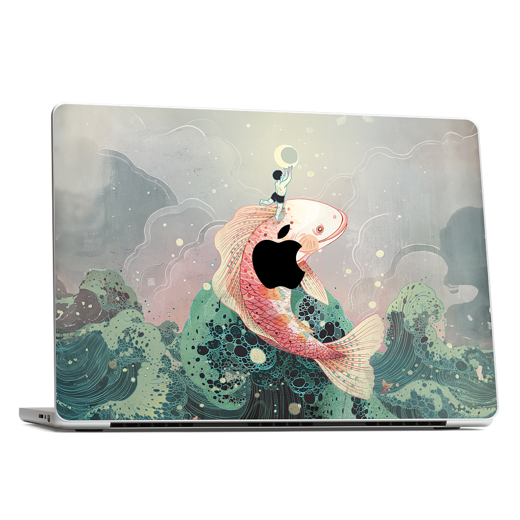 Mooncatcher MacBook Skin