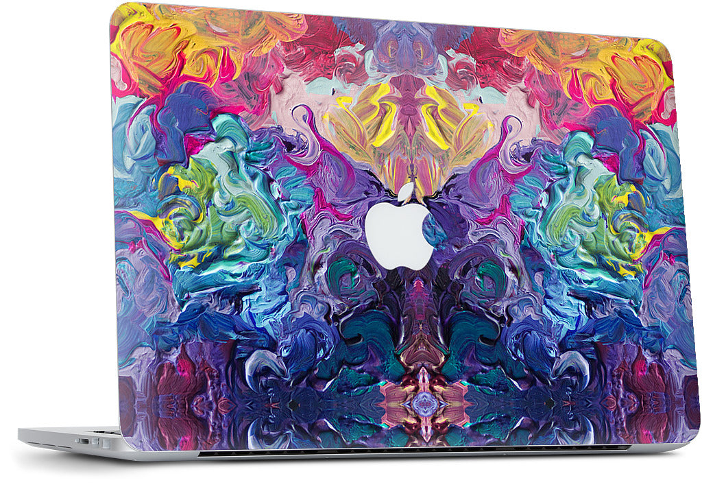 Rainbow Flow Abstract MacBook Skin