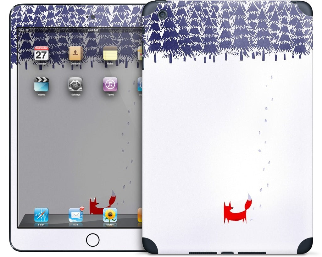 Alone in the Forest iPad Skin