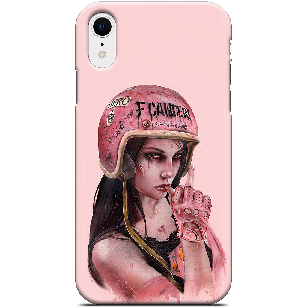 F Cancer iPhone Case