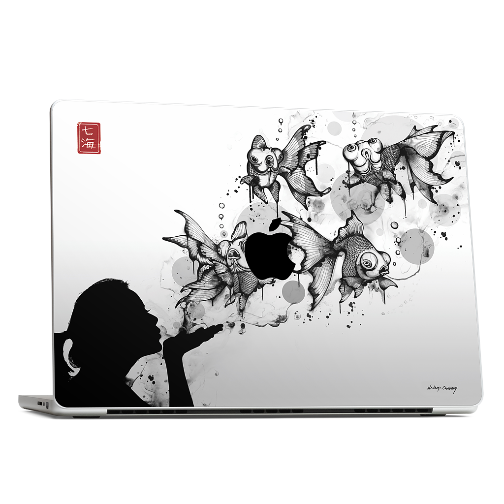 Blow Fish MacBook Skin