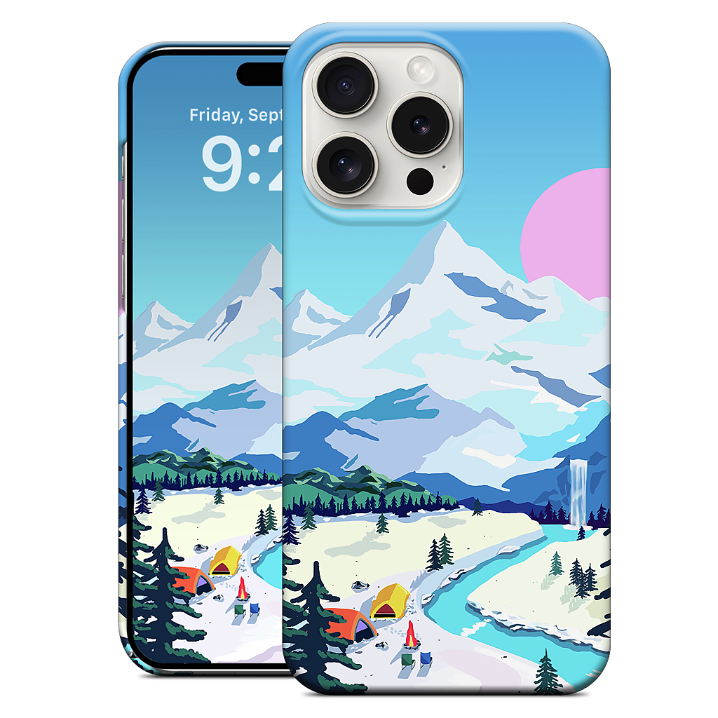 Mountains iPhone Case