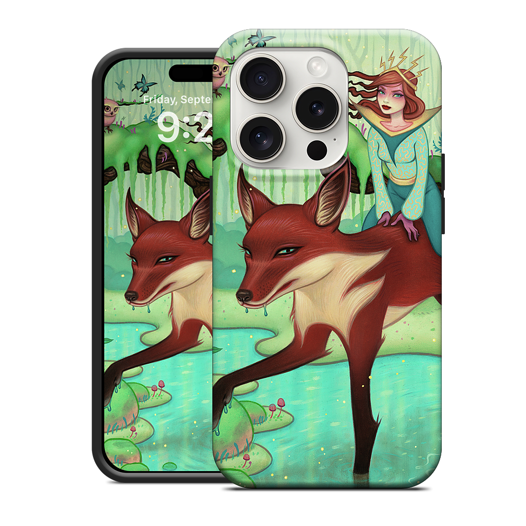 The Fox's Respite iPhone Case