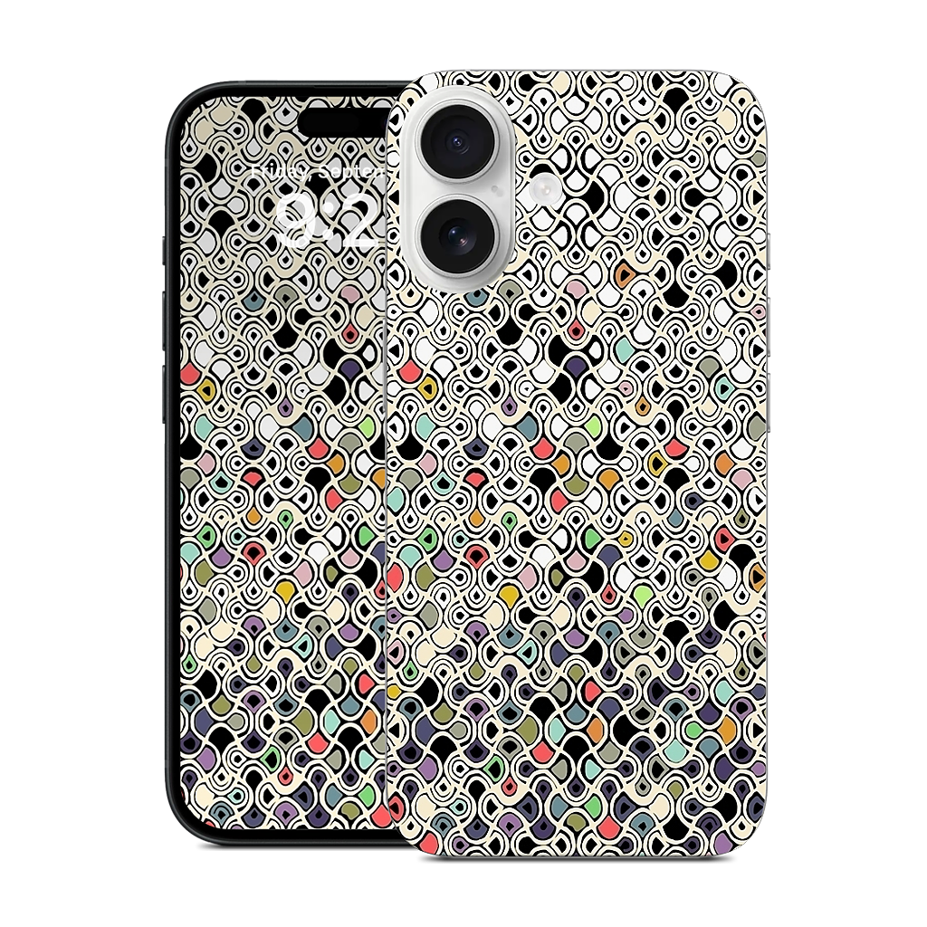 cellular ombre iPhone Skin