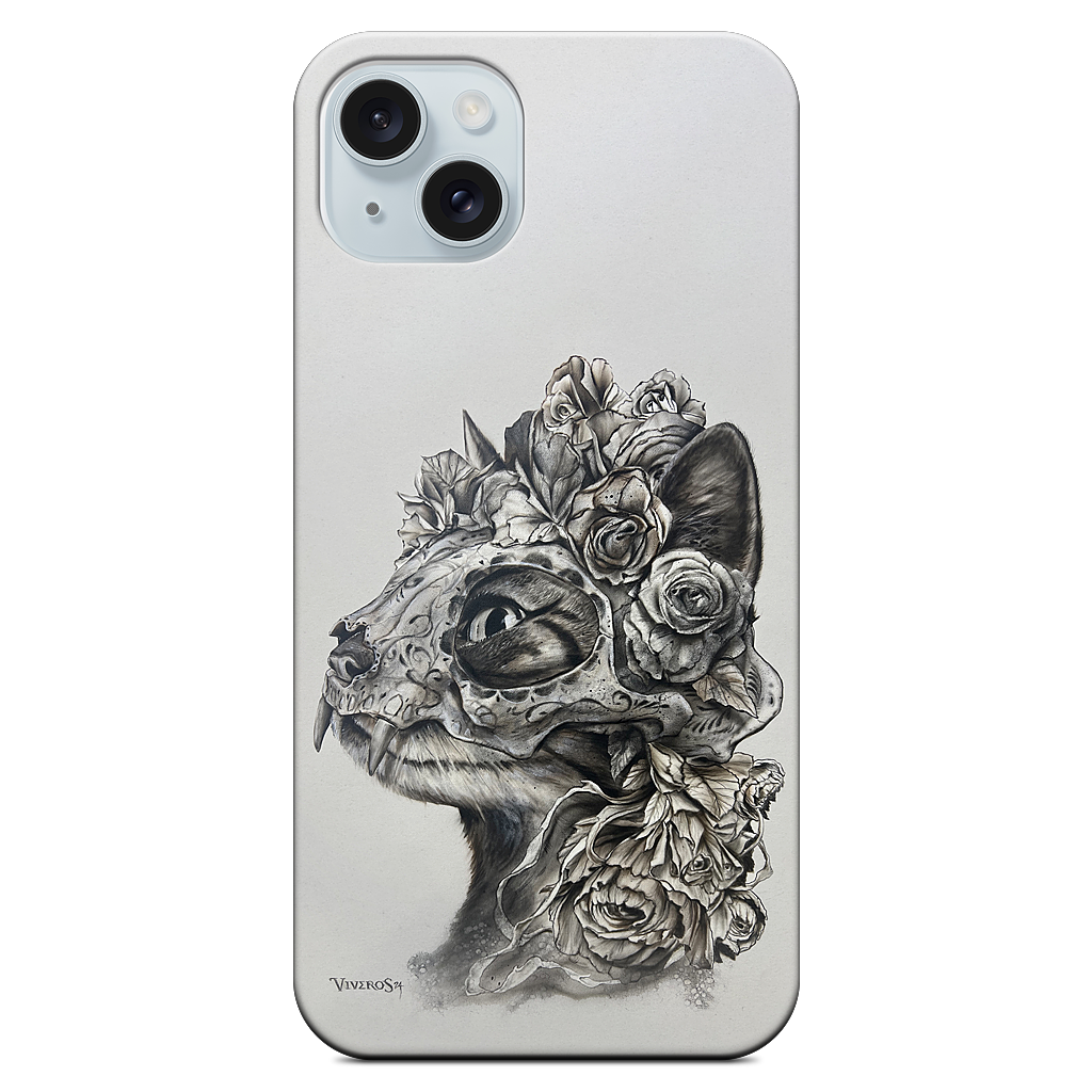 Muerte Cat iPhone Case