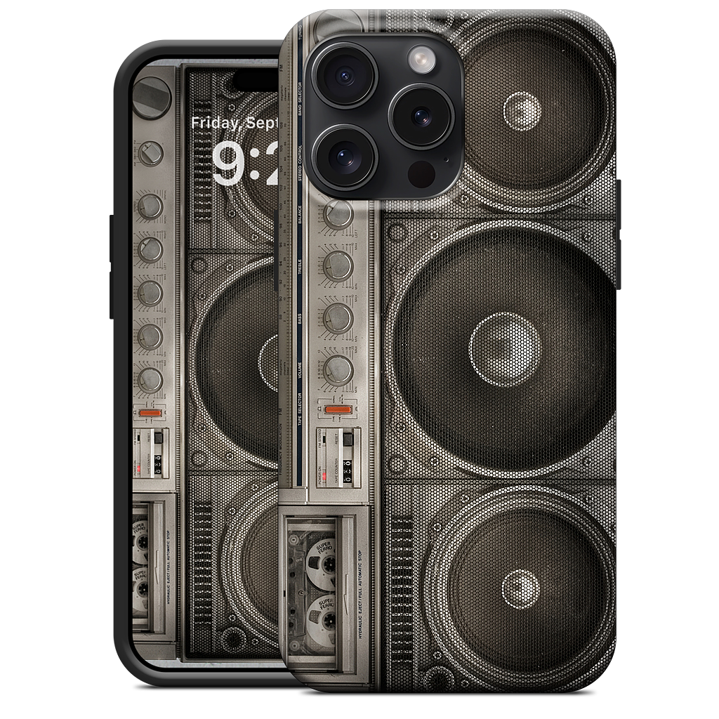 Boombox iPhone Case