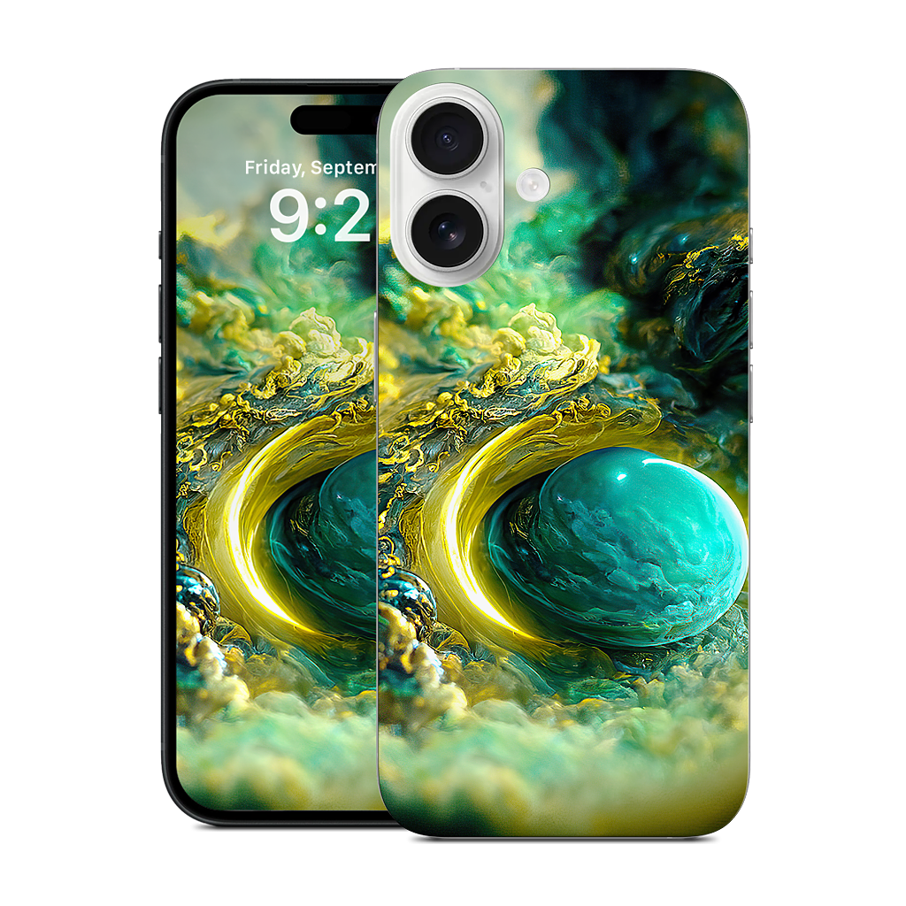 Planetary Accretion iPhone Skin