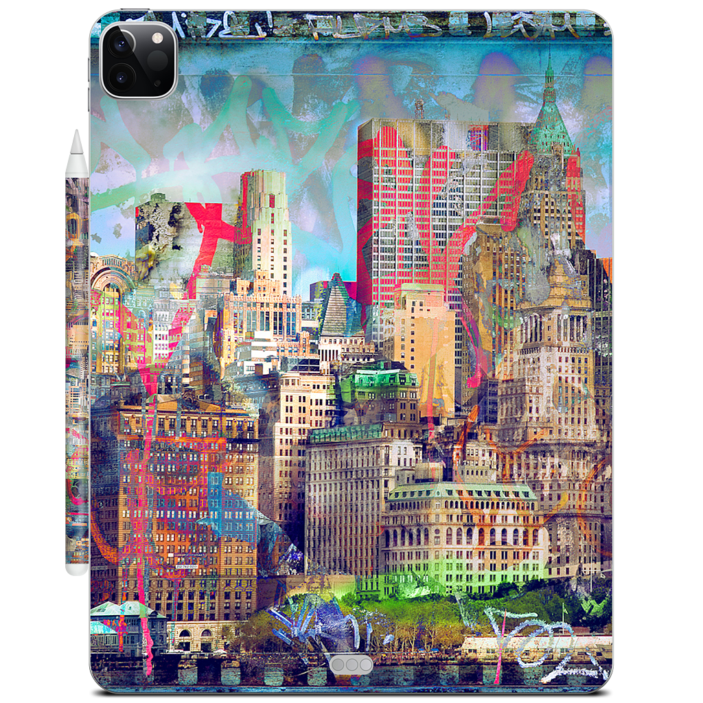 Graffiti Skyline iPad Skin