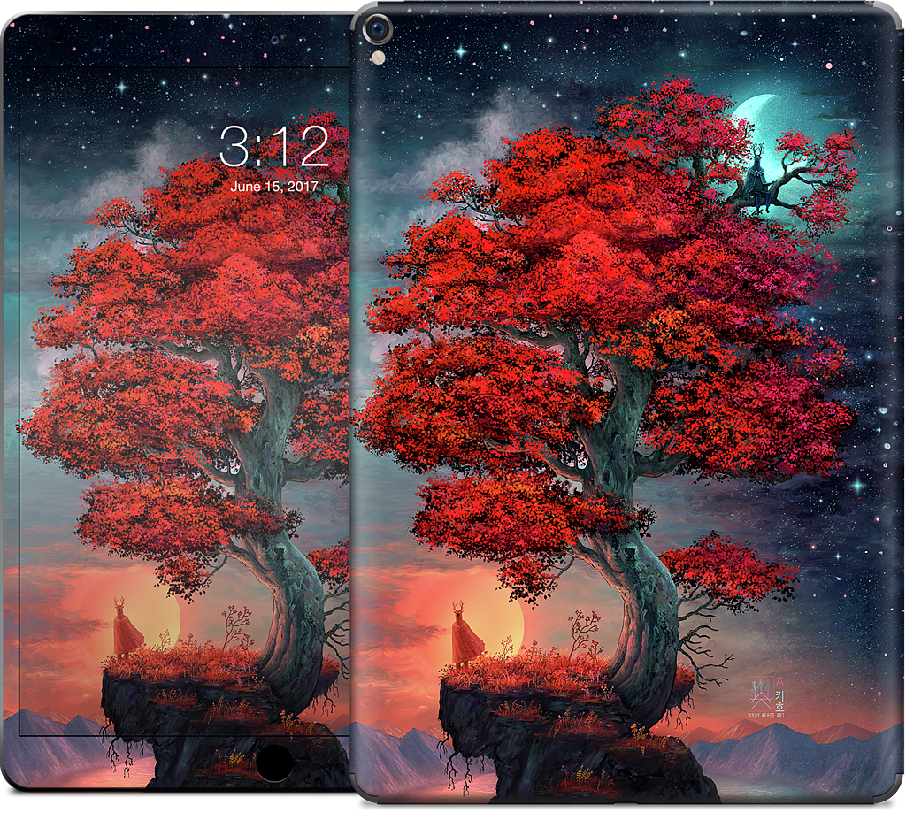 Light & Dark in Equal Parts iPad Skin