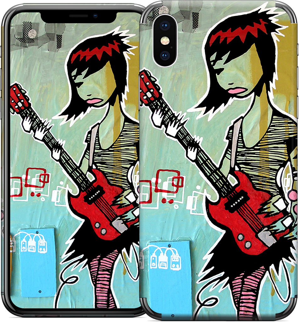 Guitar Hero iPhone Skin