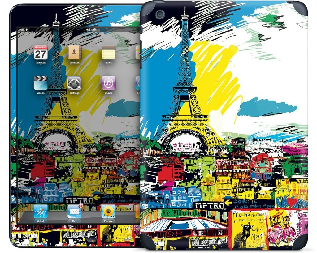 Paris Skyline iPad Skin