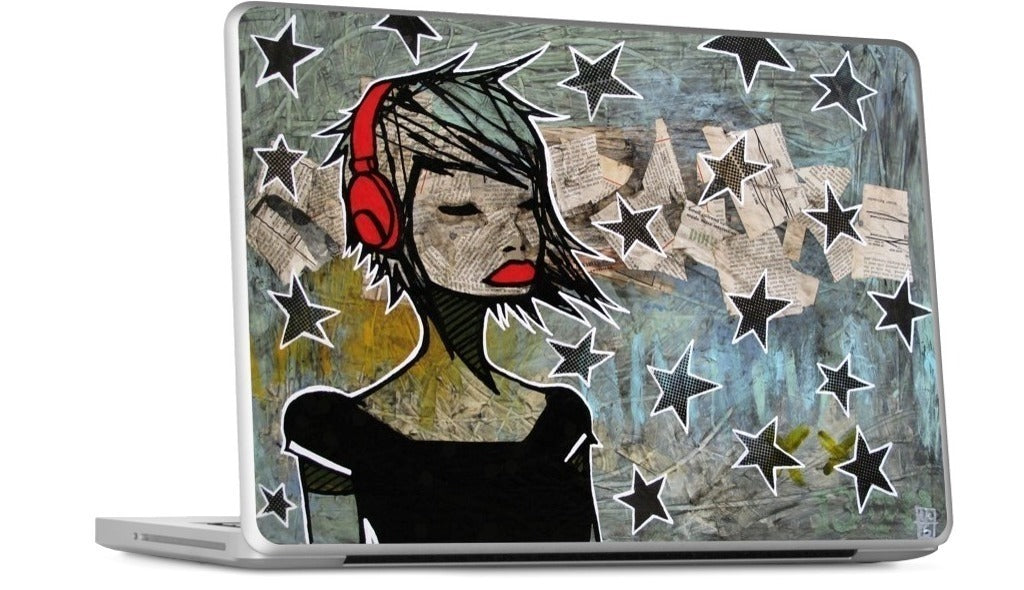 Night Music MacBook Skin