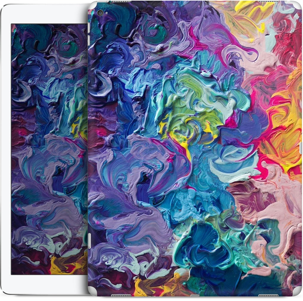 Rainbow Flow Abstract iPad Skin