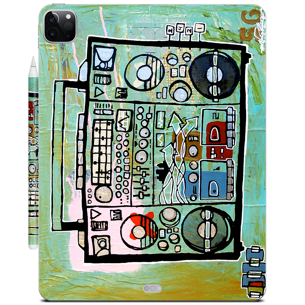 Ghetto Blaster iPad Skin