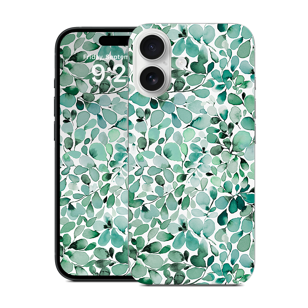 Eucalyptus Leafy Green iPhone Skin