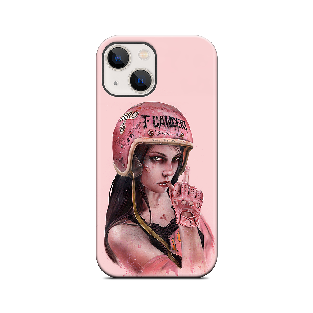 F Cancer iPhone Case