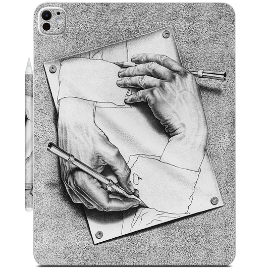 Drawing Hands iPad Skin