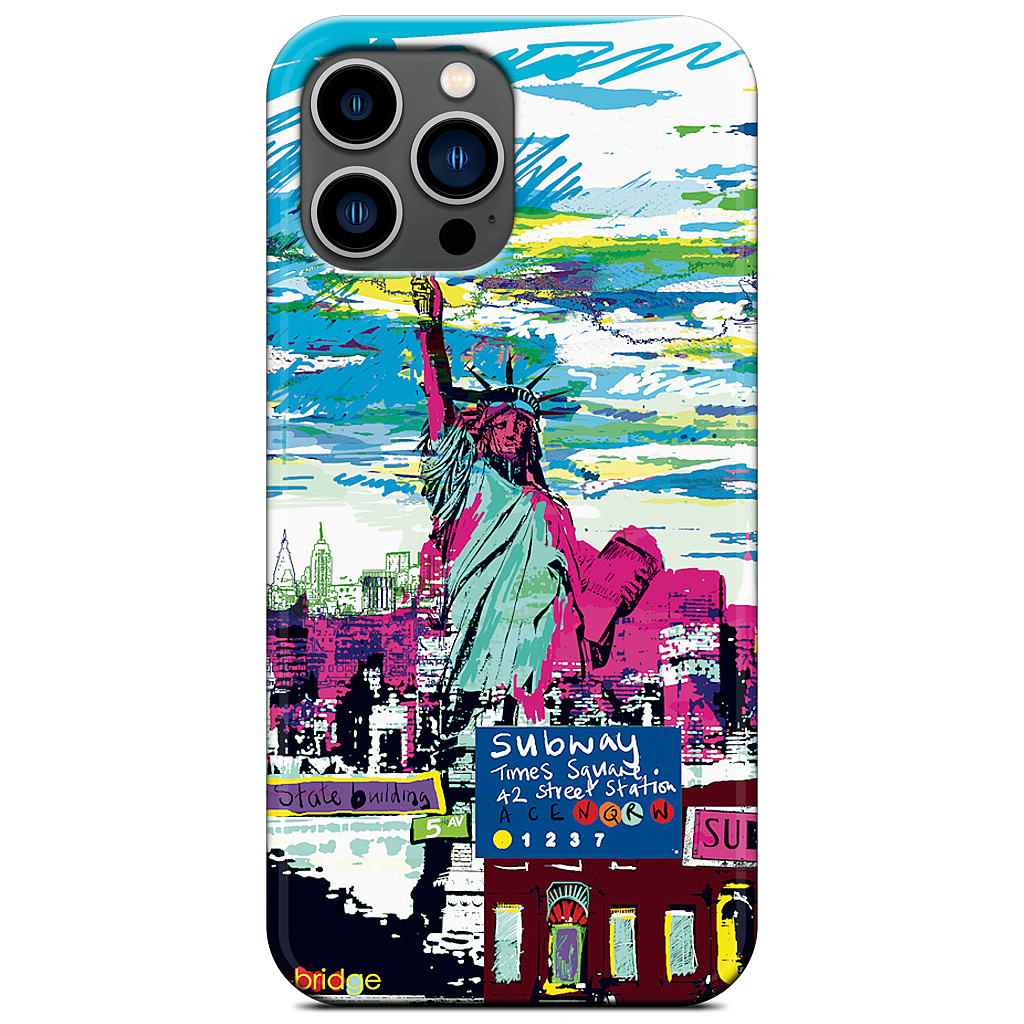 New York Skyline iPhone Case