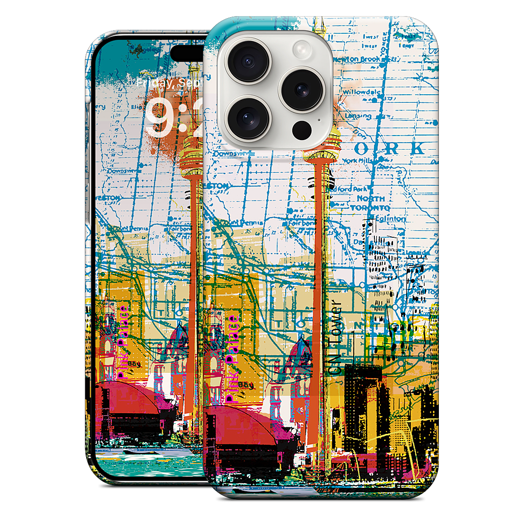 Toronto Skyline iPhone Case