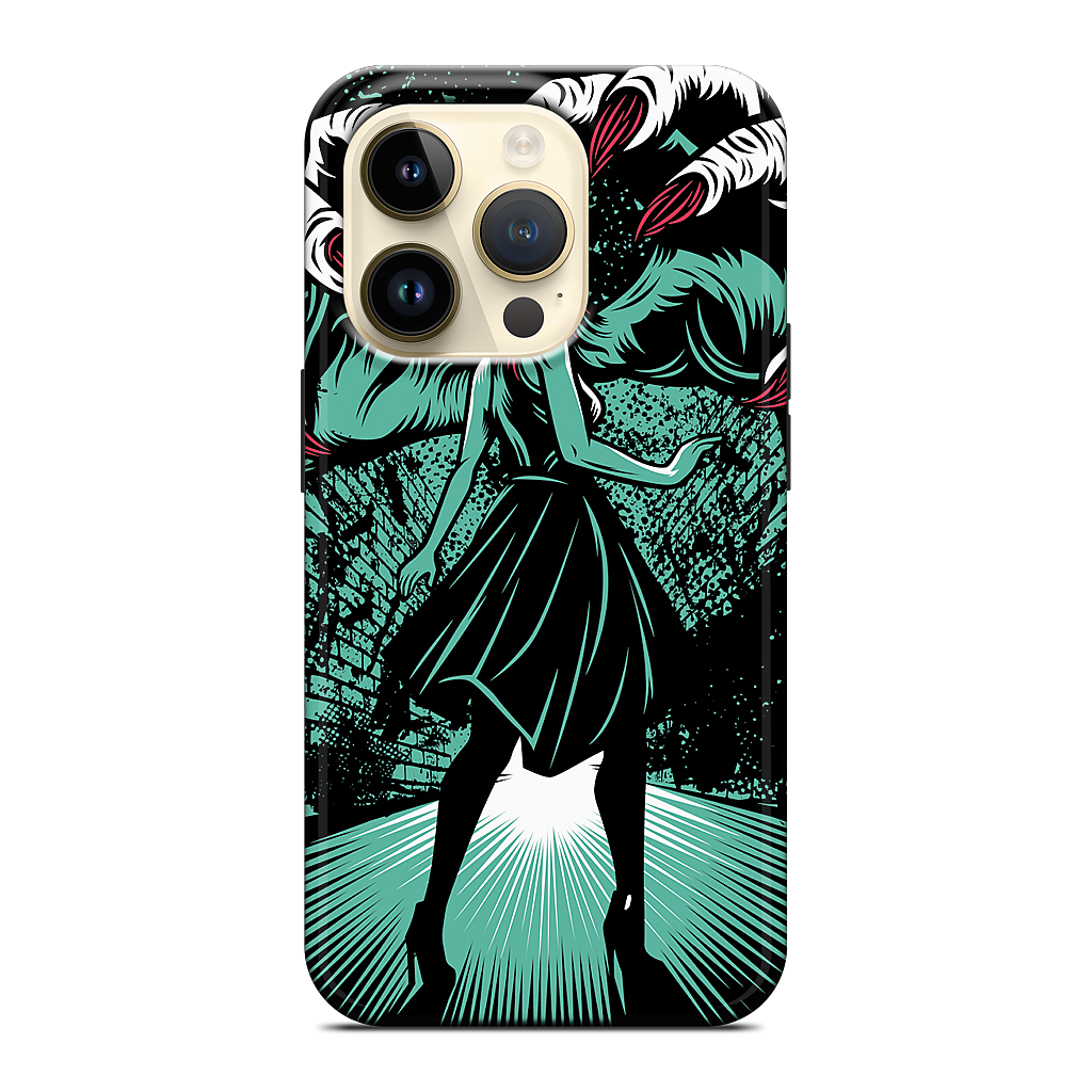 Molly vs The Zombie iPhone Case