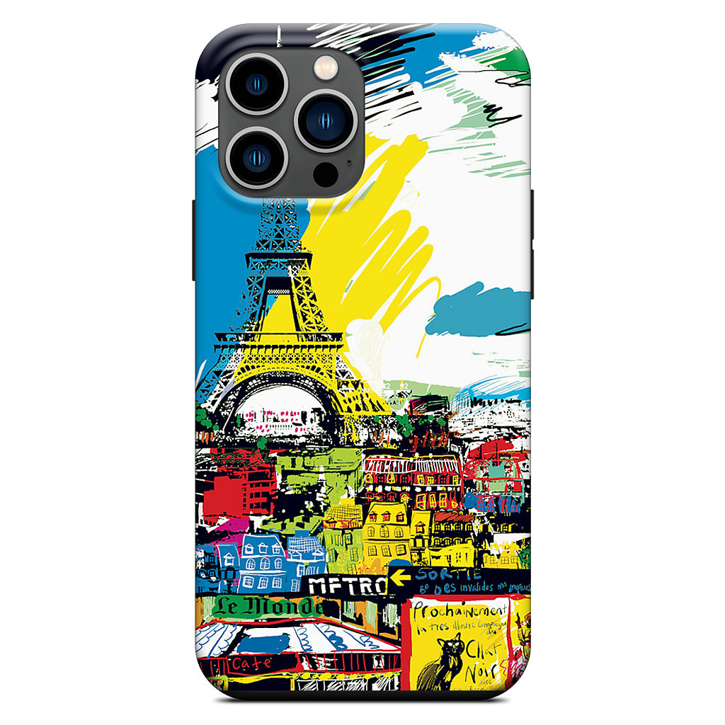 Paris Skyline iPhone Case