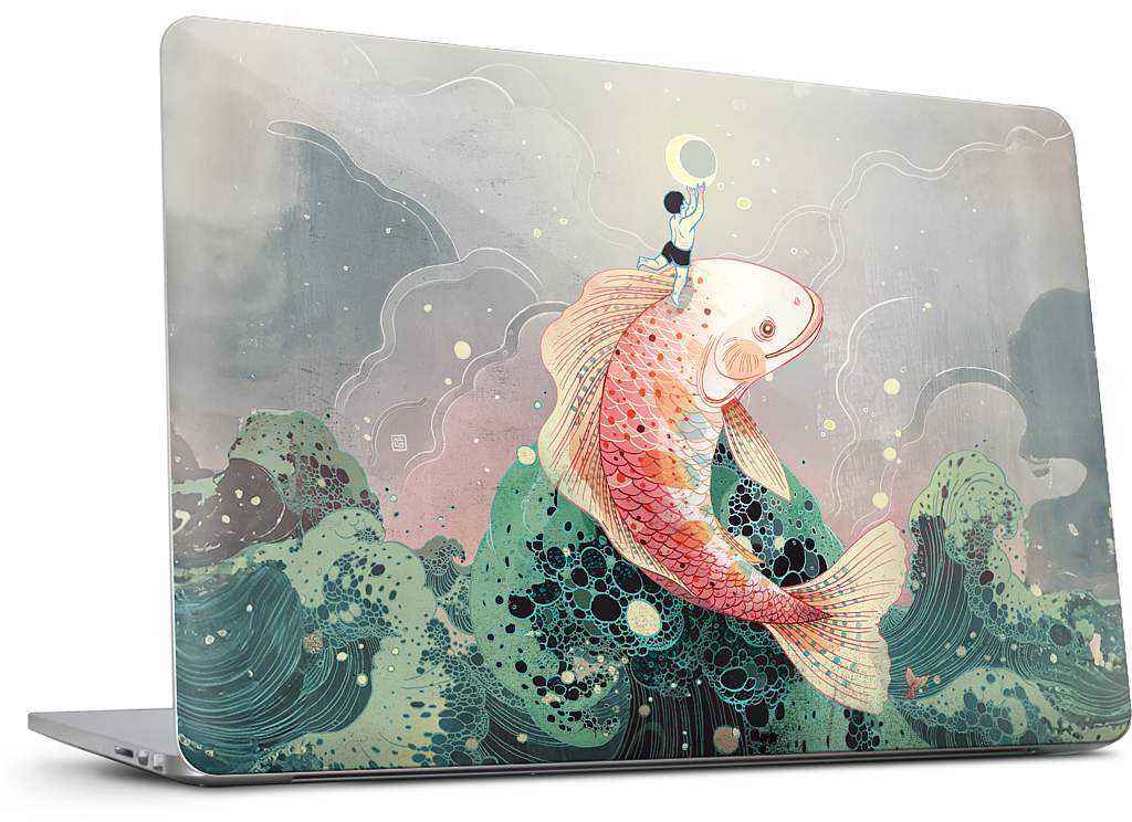 Mooncatcher MacBook Skin