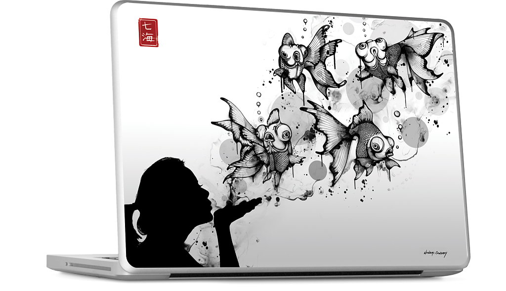 Blow Fish MacBook Skin