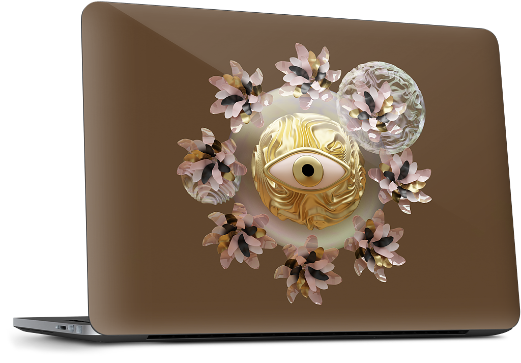 Golden Flowers Microsoft Skin