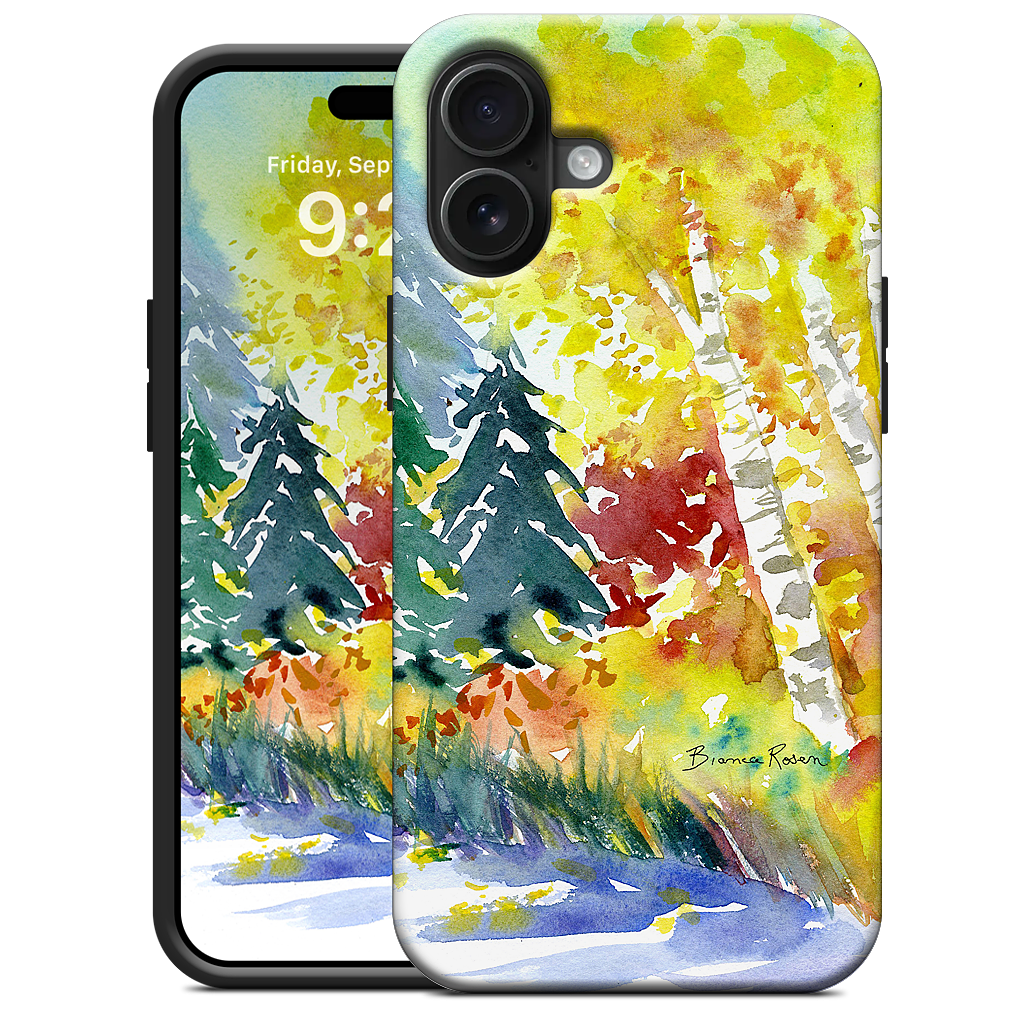 Fall Trees iPhone Case