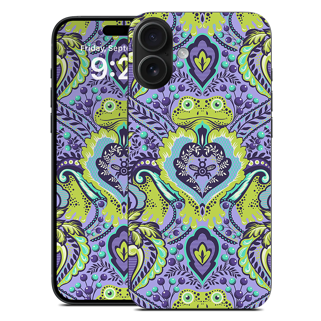 Frog Prince Orchid iPhone Skin