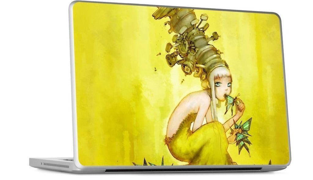 Glass Butterflies MacBook Skin