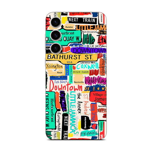 Toronto words Samsung Skin