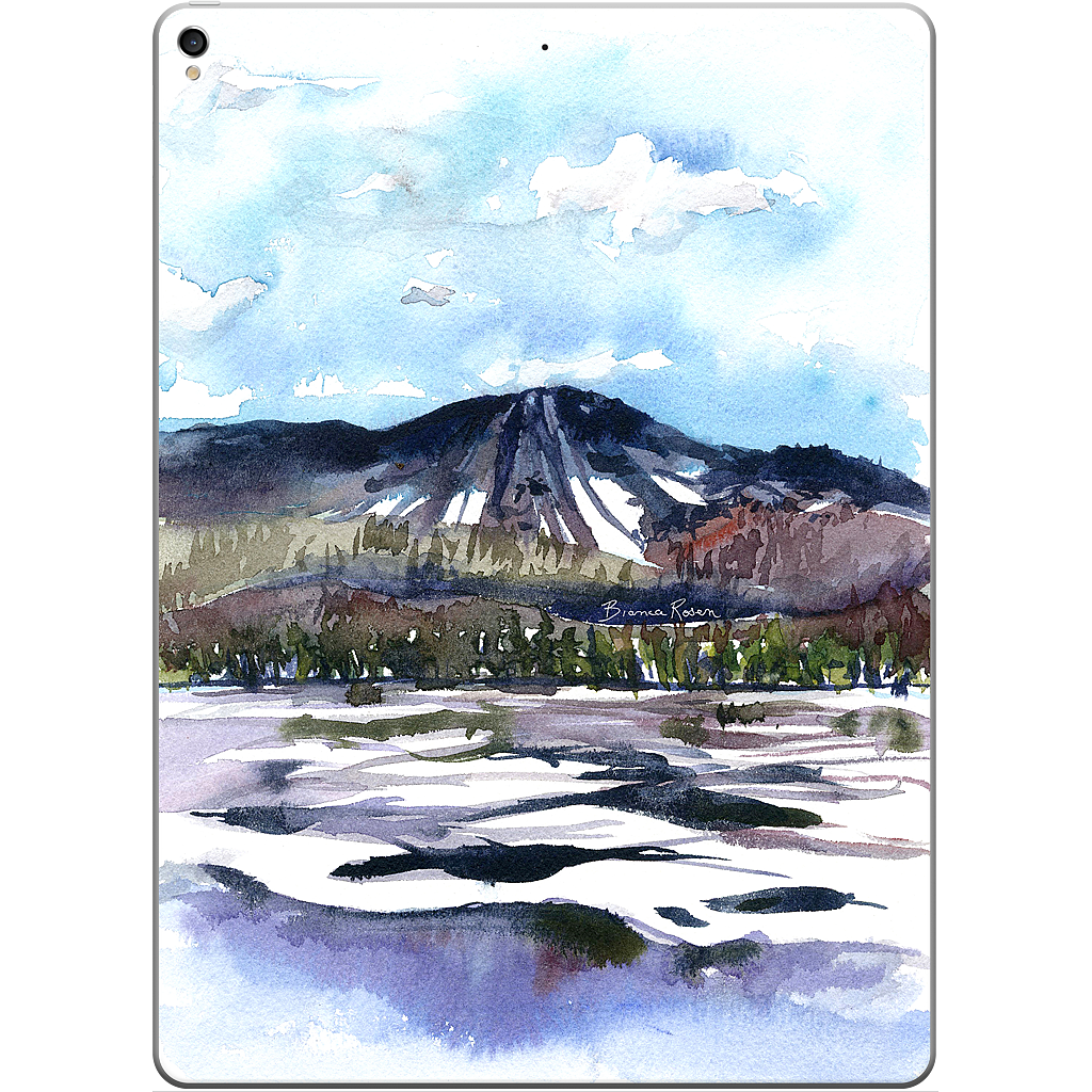 Ski Mountain iPad Skin